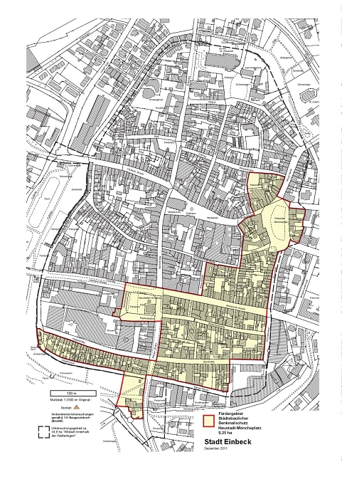 Abgrenzung Sanierungsgebiet Aggrenzung Sanierungsgebiet © Stadt Einbeck