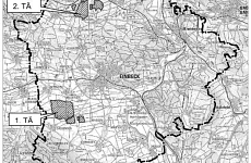 Abgrenzung Stadtgebiet: 15. Änderung des F-Planes der Stadt Einbeck (Windenergie) Abgrenzung Stadtgebiet: 15. Änderung des F-Planes der Stadt Einbeck (Windenergie)
