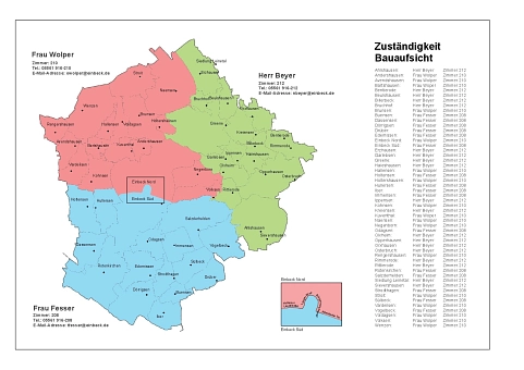 Bauaufsicht Zuständigkeiten Bauaufsicht Zuständigkeiten © Stadt Einbeck