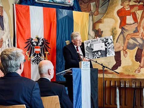 Bürgermeister Dr Josef Leitner Festrede, ©Stadt Einbeck