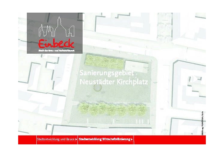 Projektkarte Neustädter Kirchplatz&nbsp;&copy;&nbsp;Stadt Einbeck