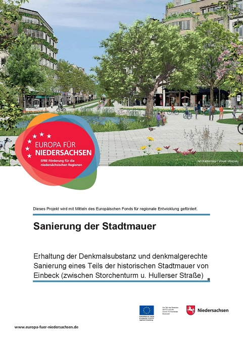 REAKT-EU Plakat Sanierung Stadtmauer REAKT-EU Plakat Sanierung Stadtmauer © Stadt Einbeck